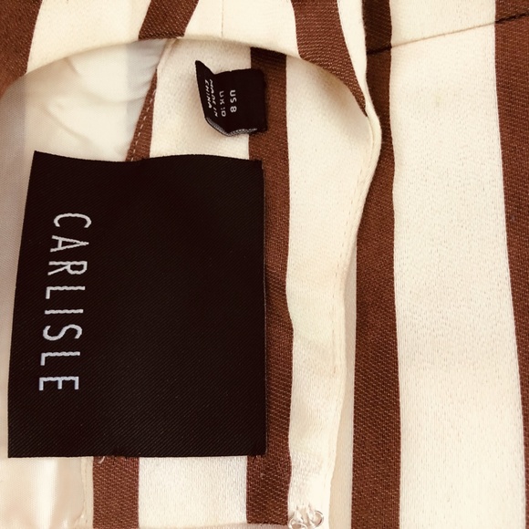 Sleeveless Striped Lined Sexy Dress Never worn - Picture 4 of 5